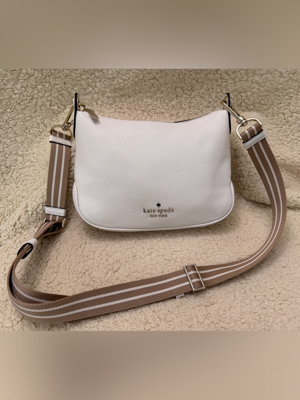 Kate Spade Rosie Small Crossbody in Parchment